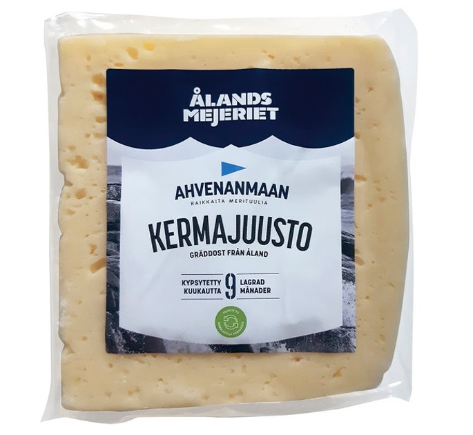Ahvenanmaan cream cheese 350g 9 months 
